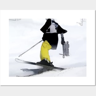 Ski Bum - Skier Posters and Art
